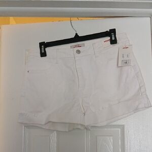 ♡3/$25 Wrangler White Jean Shorts Classic Style
